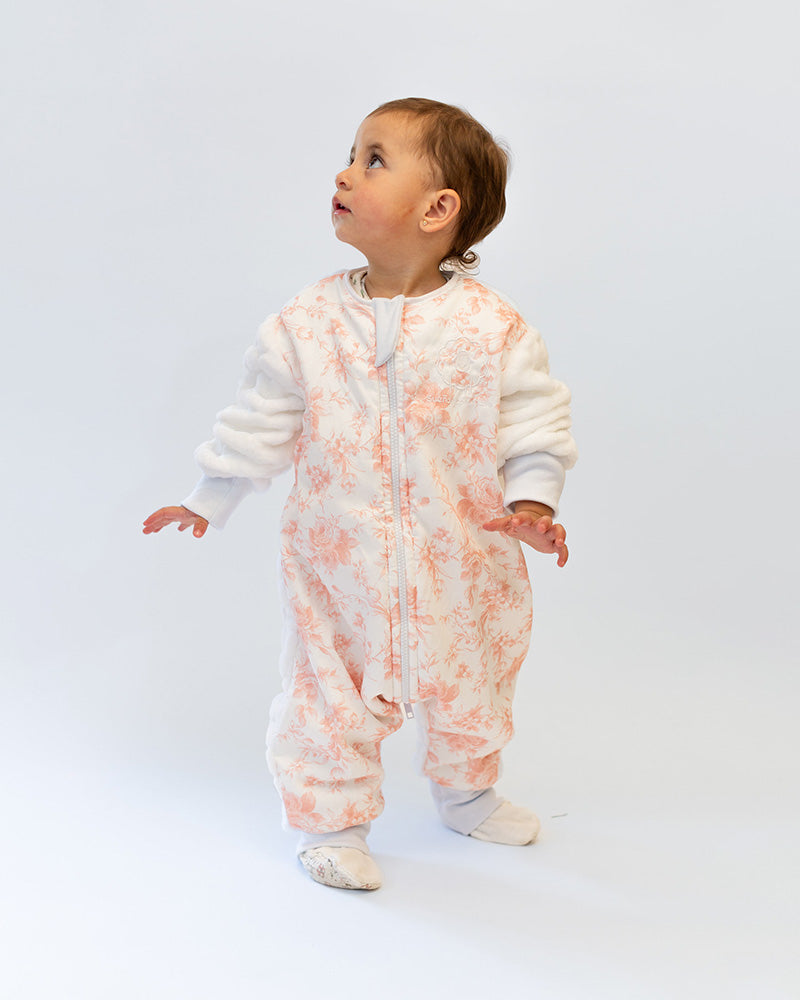 SAQUITOS FLEECE CON SALIDA PARA PIES