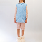 CHALECO POLAR CON BORREGA