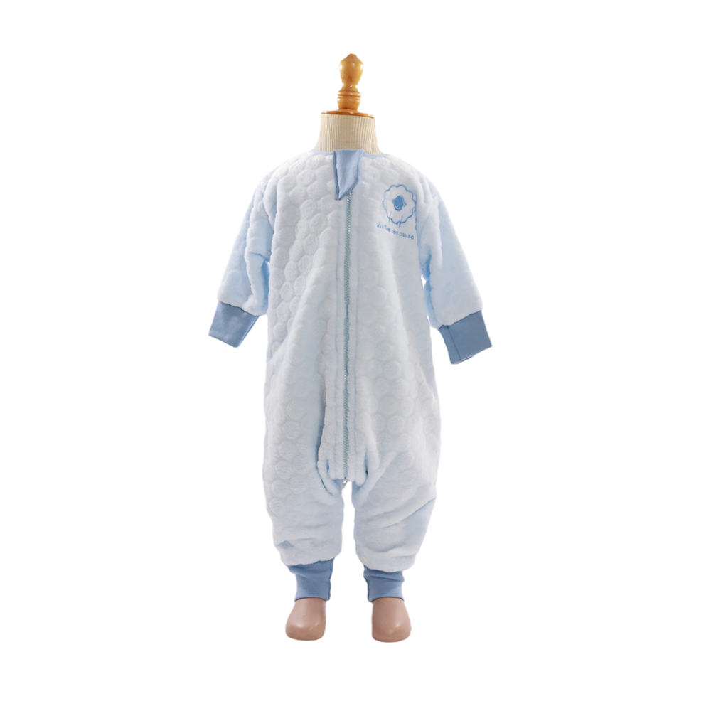 SAQUITOS FLEECE CON SALIDA PARA PIES
