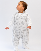 SAQUITOS FLEECE CON SALIDA PARA PIES