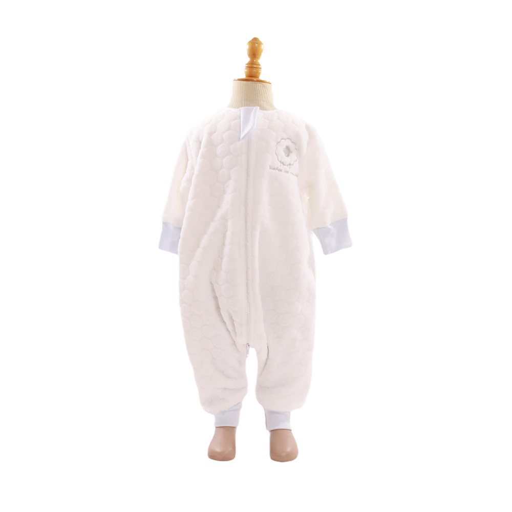 SAQUITOS FLEECE CON SALIDA PARA PIES