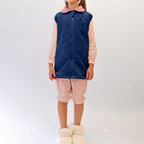 CHALECO POLAR CON BORREGA