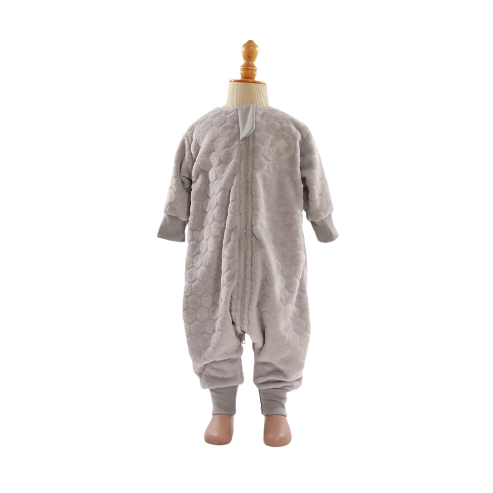 SAQUITOS FLEECE CON SALIDA PARA PIES