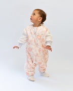SAQUITOS FLEECE CON SALIDA PARA PIES