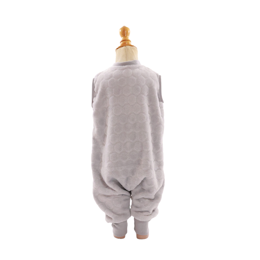 SAQUITOS FLEECE CON SALIDA PARA PIES