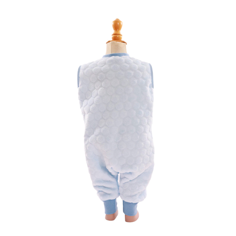 SAQUITOS FLEECE CON SALIDA PARA PIES