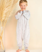 SAQUITOS FLEECE CON SALIDA PARA PIES