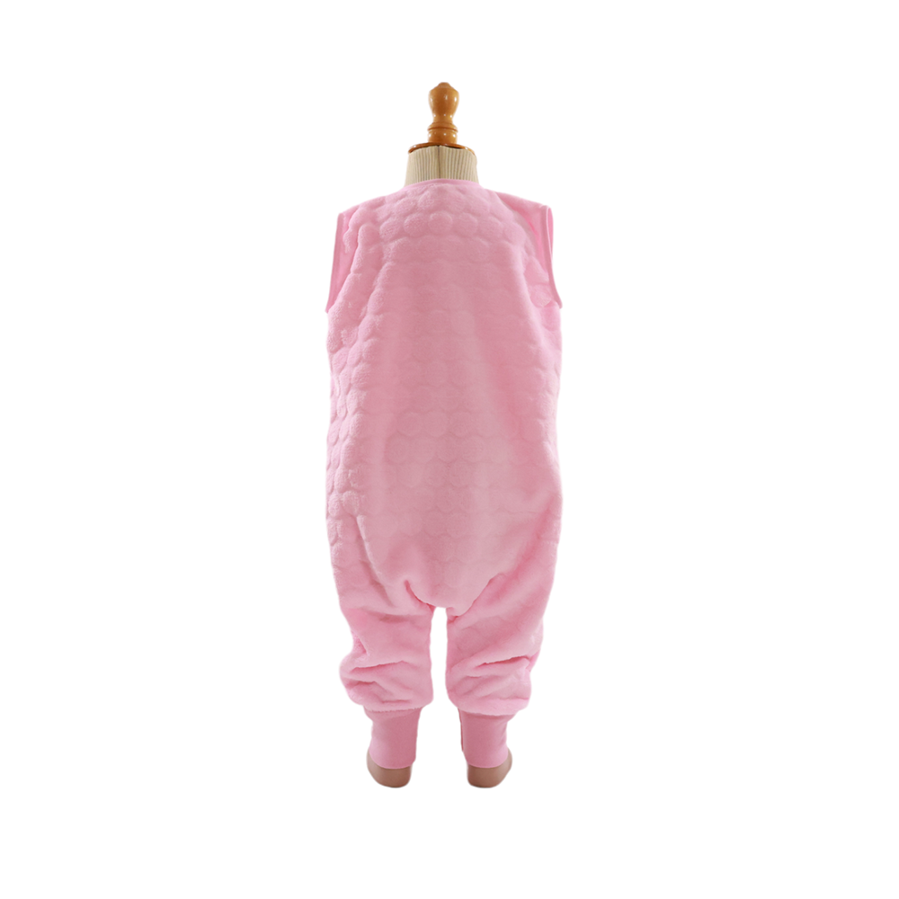 SAQUITOS FLEECE CON SALIDA PARA PIES