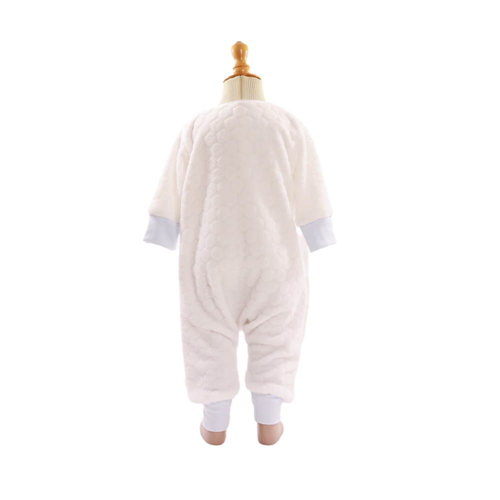 SAQUITOS FLEECE CON SALIDA PARA PIES