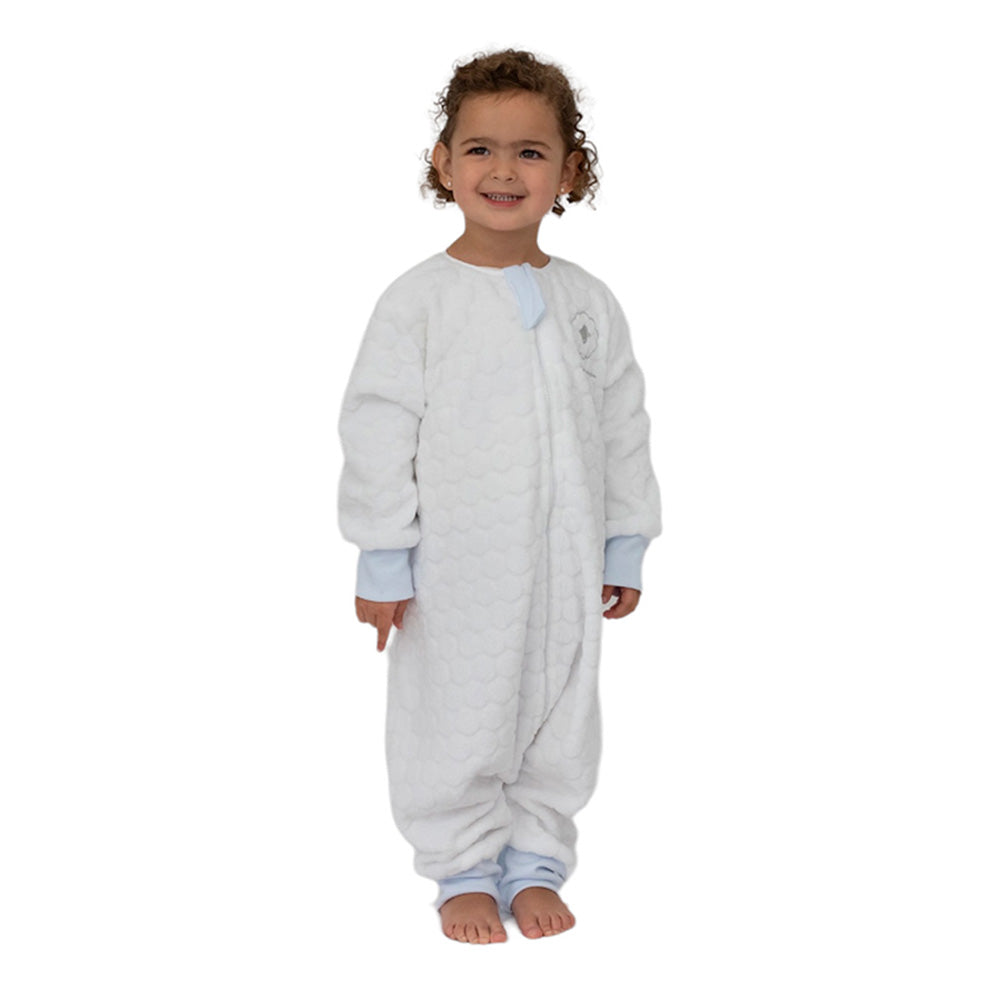 SAQUITOS FLEECE CON SALIDA PARA PIES
