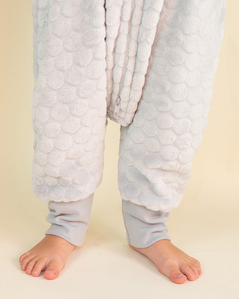 SAQUITOS FLEECE CON SALIDA PARA PIES