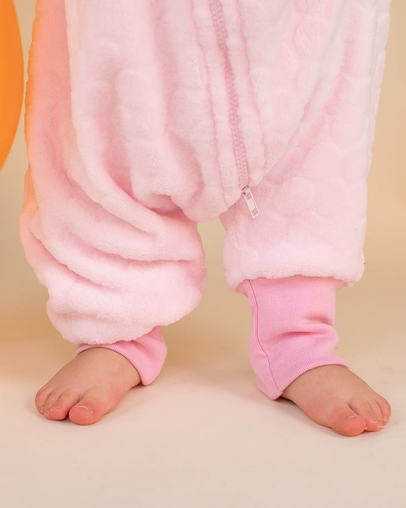 SAQUITOS FLEECE CON SALIDA PARA PIES