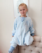 SAQUITOS FLEECE CON SALIDA PARA PIES