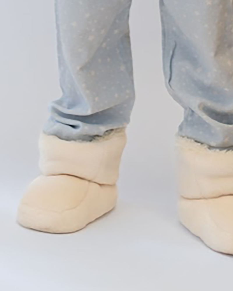 PANTUFLAS POLAR CON BORREGA