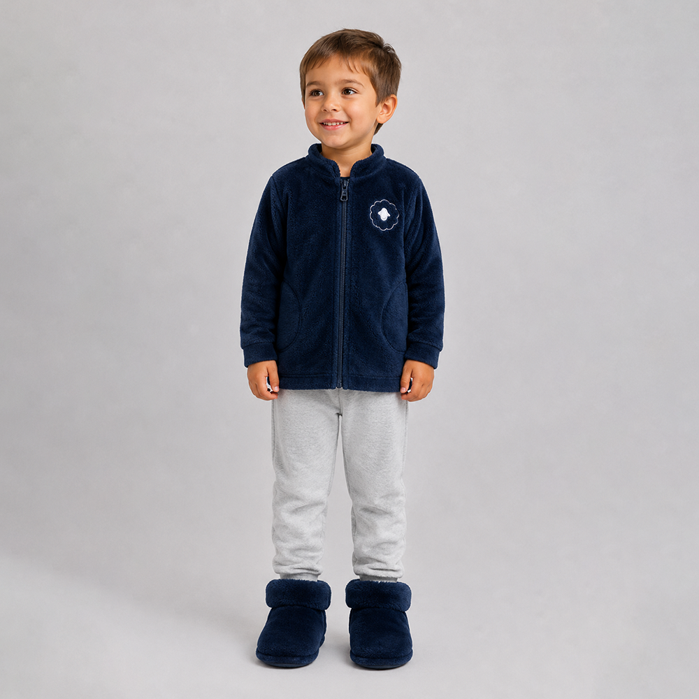 SUDADERAS DE DORMIR POLAR CON BORREGA
